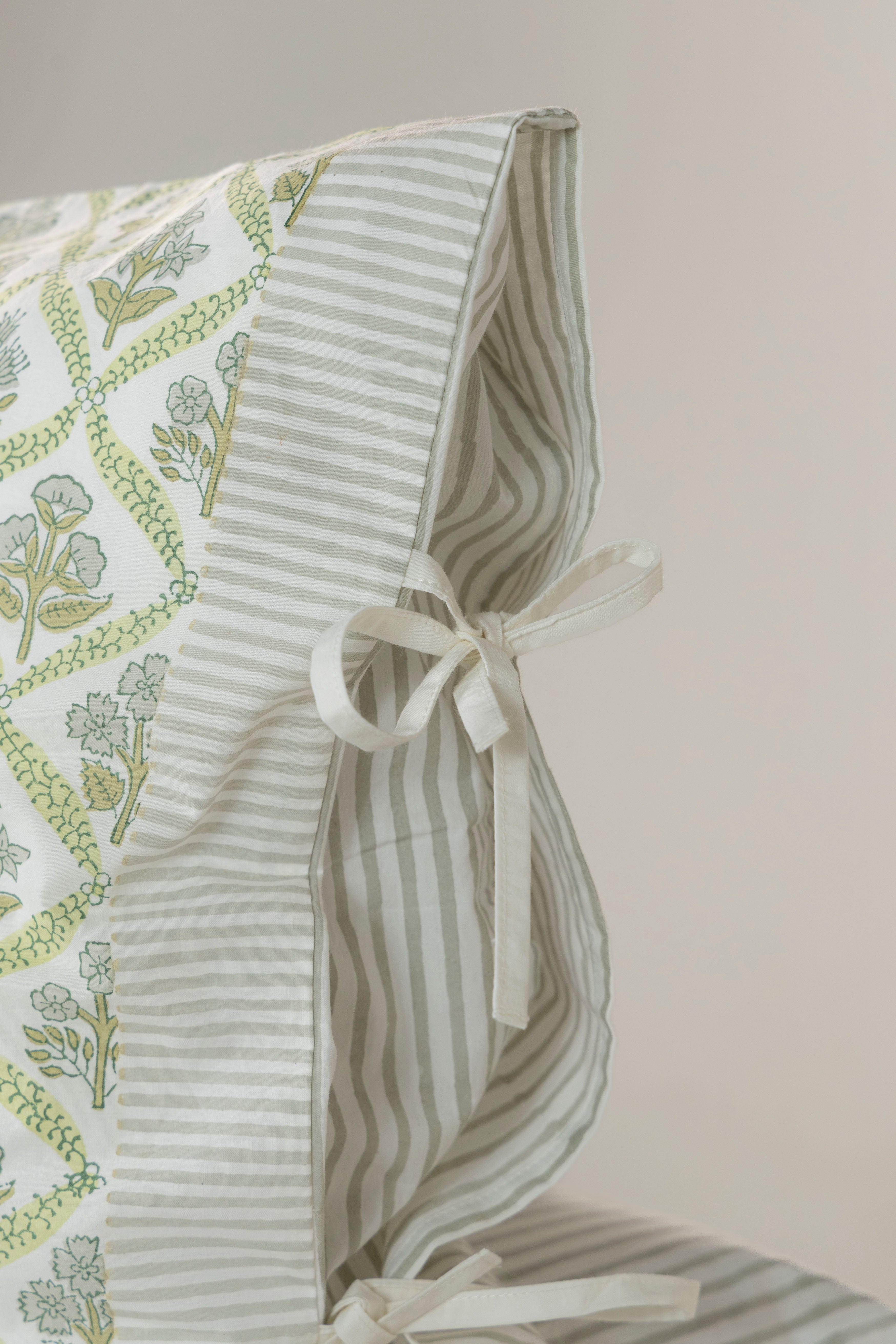 זוג ציפיות ״קלייר״ כותנת פרקל | בעבודת יד