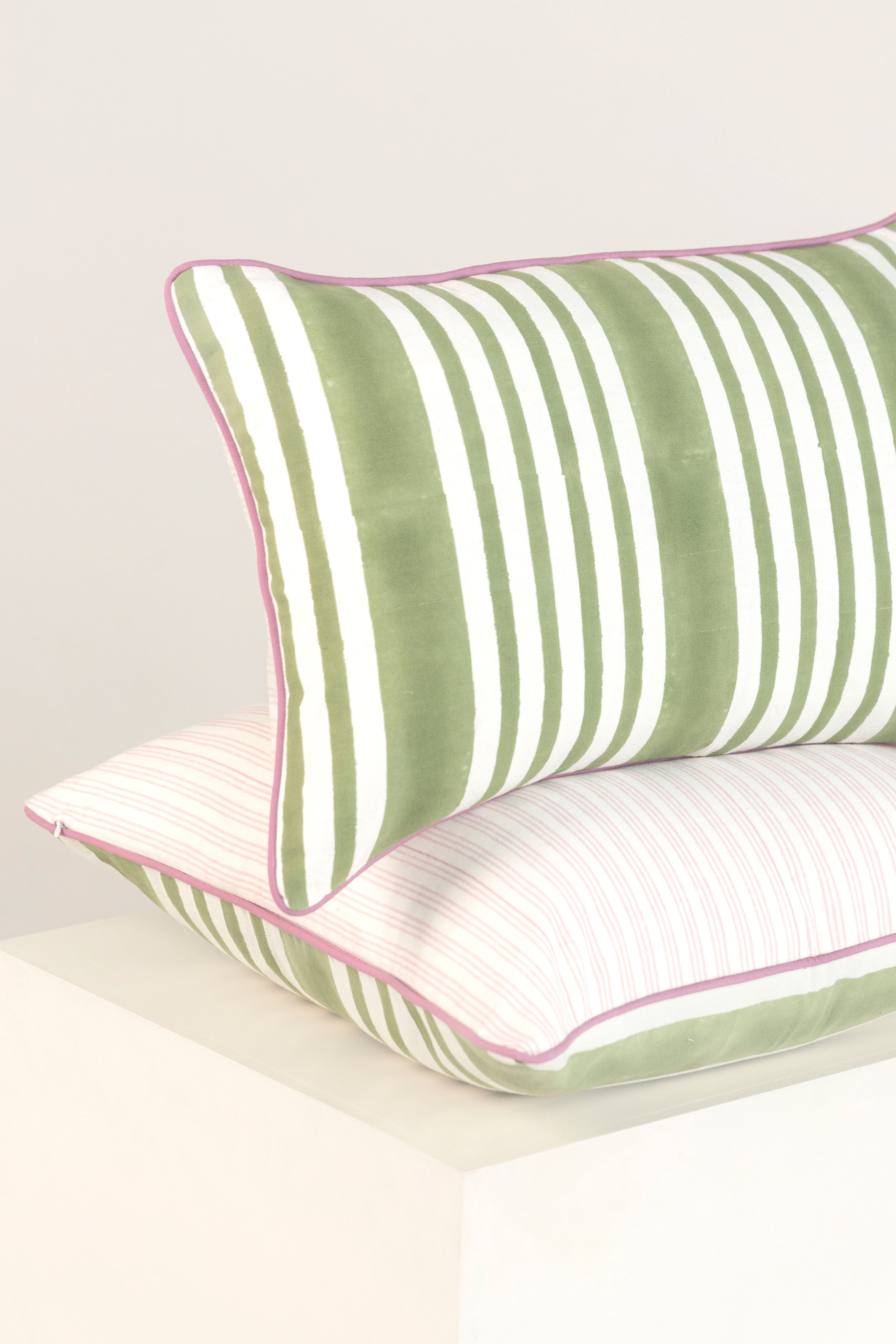 כרית נוי Stripes | בעבודת יד