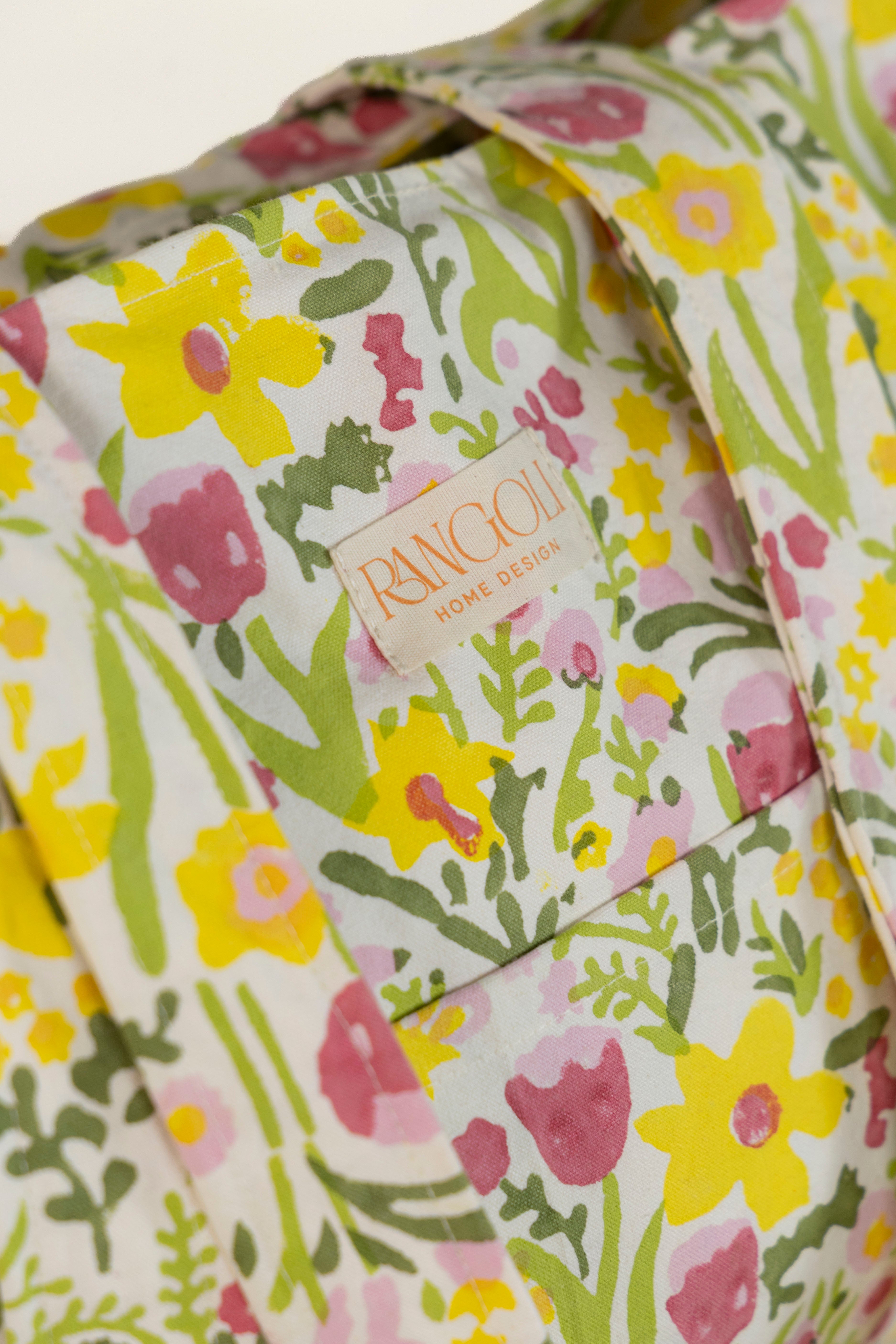תיק Tote Spring Bloom| בעבודת יד