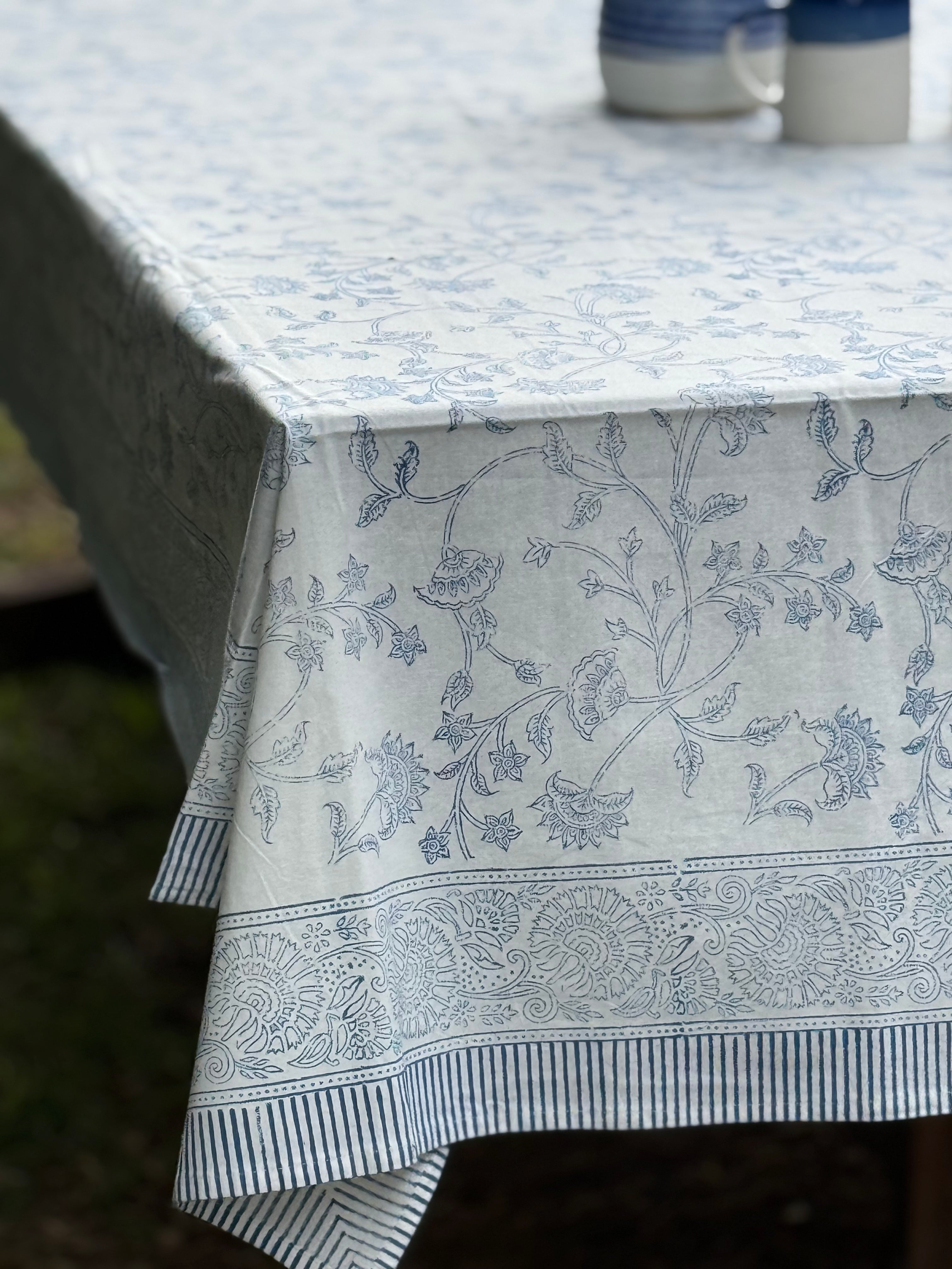 מפה לשולחן כותנה ״קשת״ | בעבודת יד