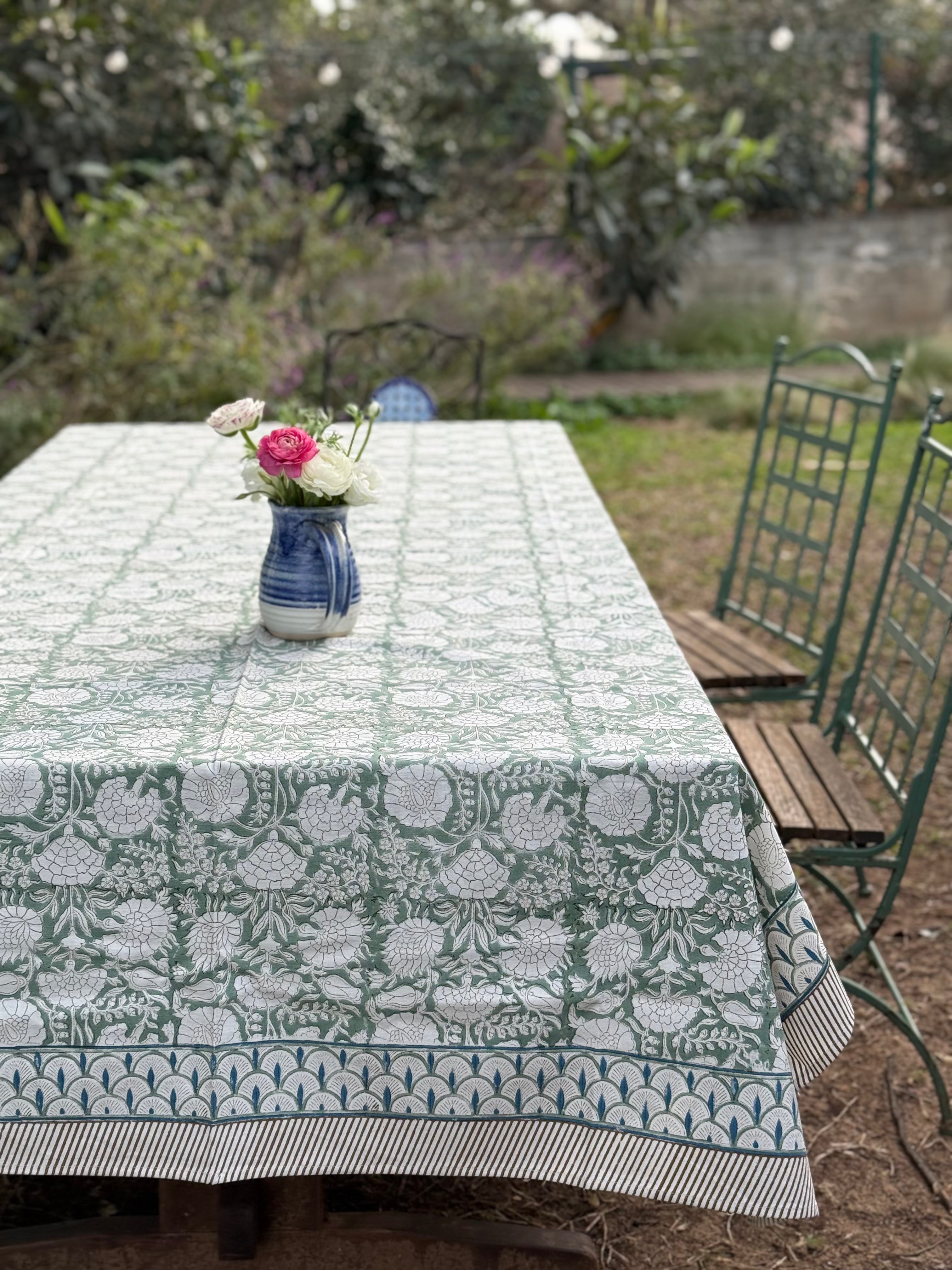 מפה לשולחן כותנה ״עדן״ | בעבודת יד