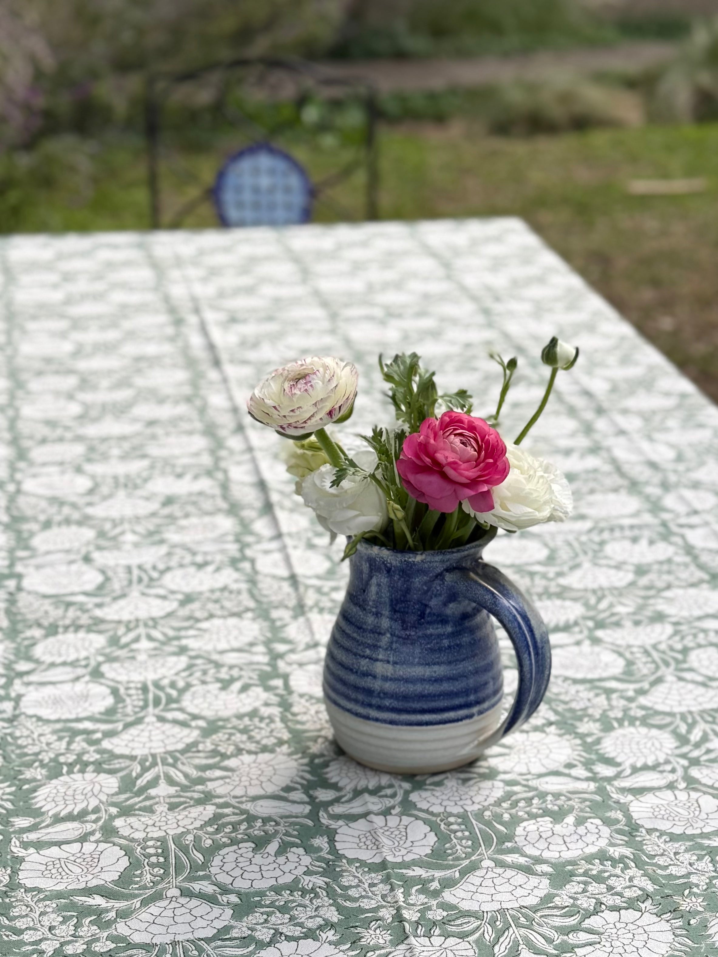 מפה לשולחן כותנה ״עדן״ | בעבודת יד