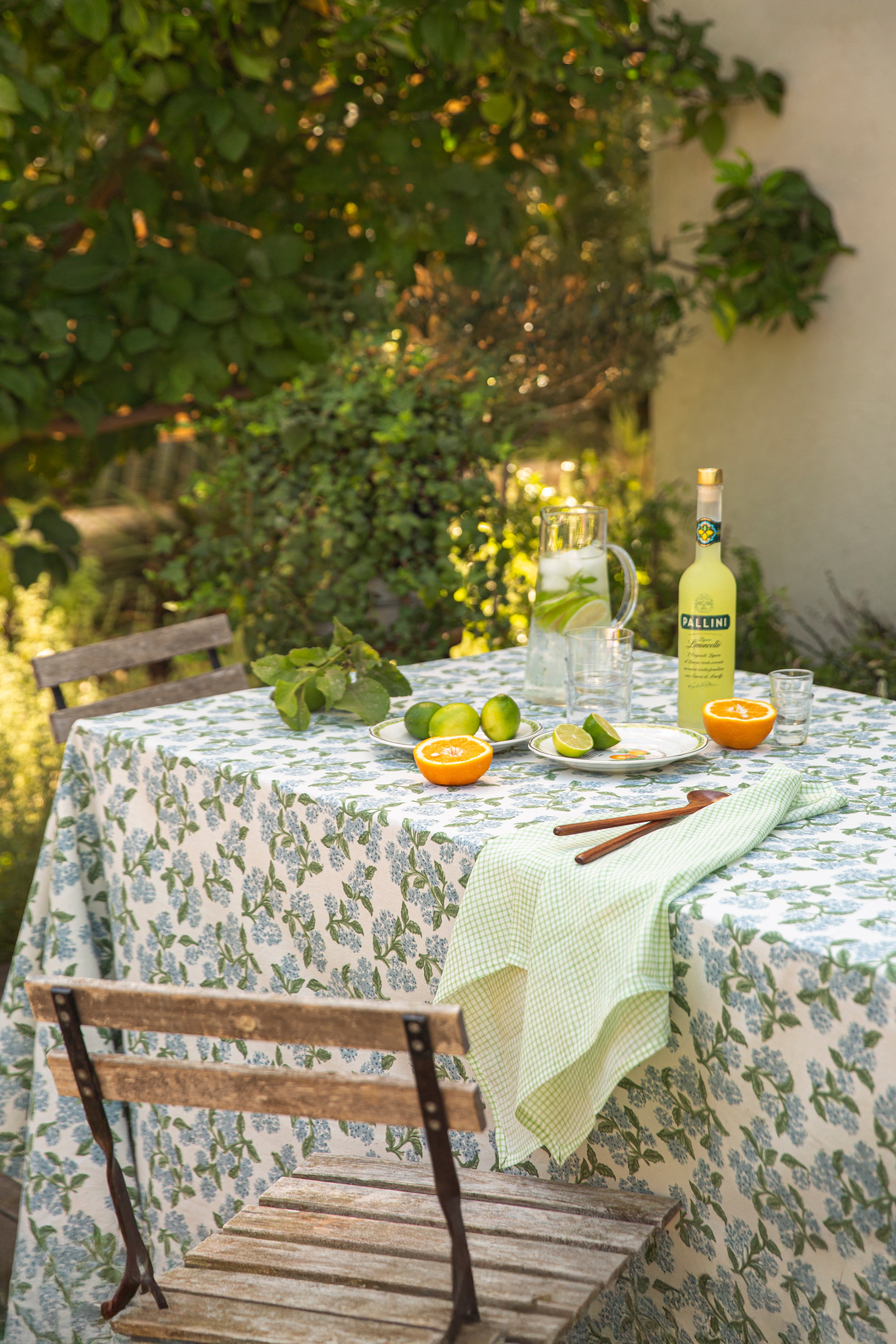 זוג מפיות פשתן משובצות | בעבודת יד