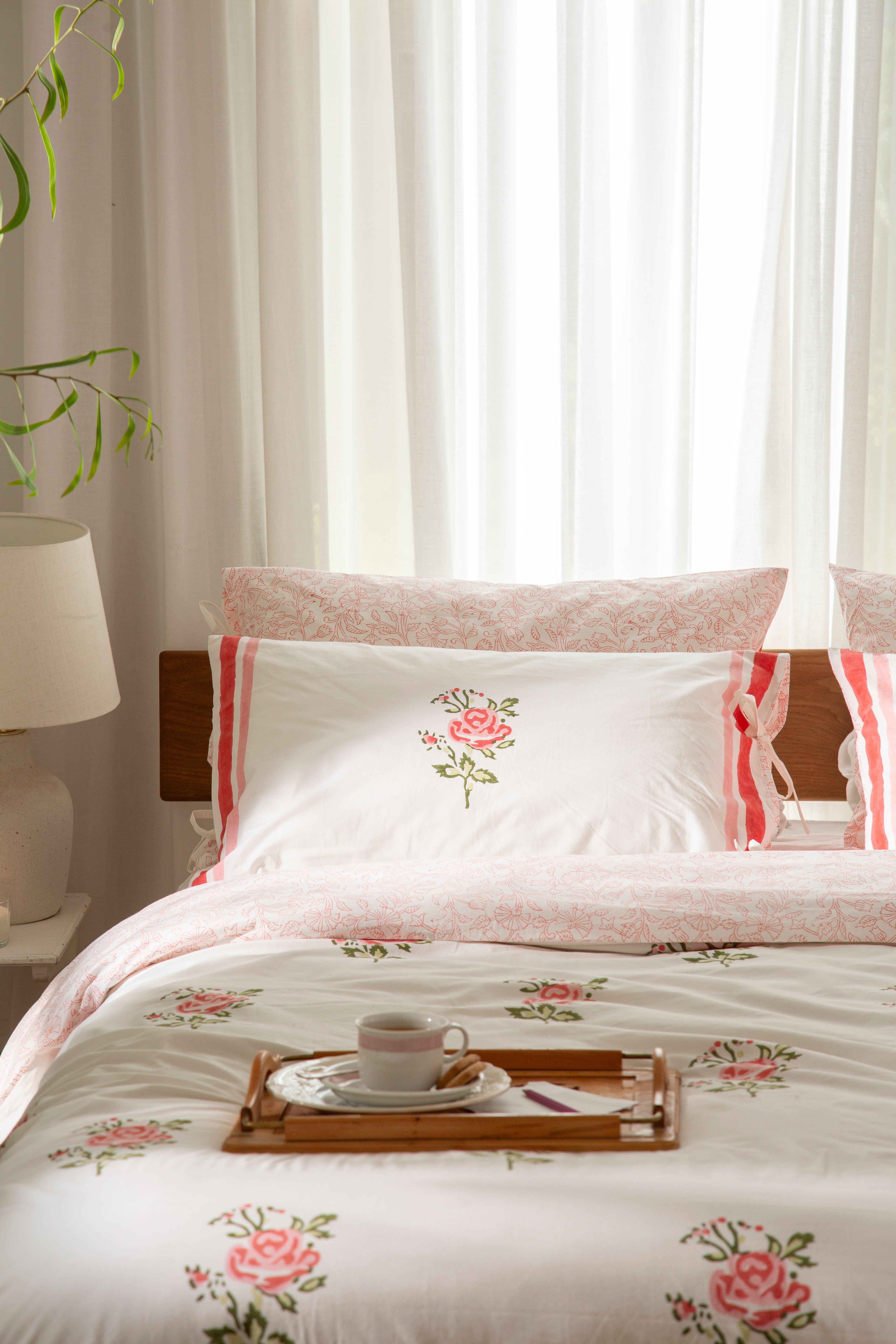 ציפה ״ורד״ כותנת פרקל | בעבודת יד