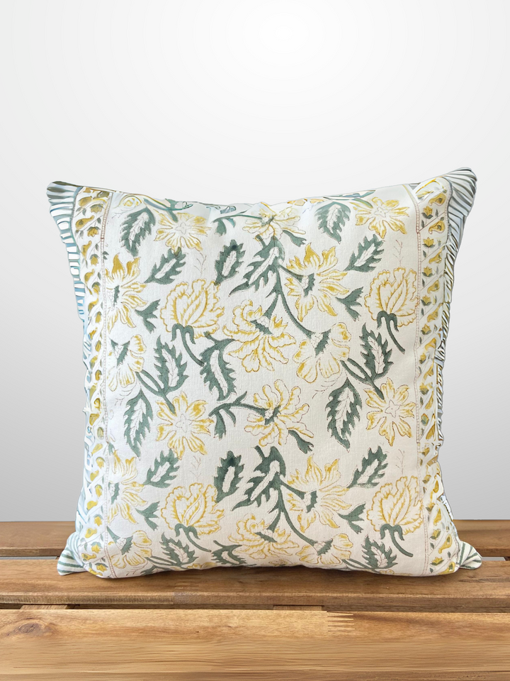 Blockprint Cushion Charlotte