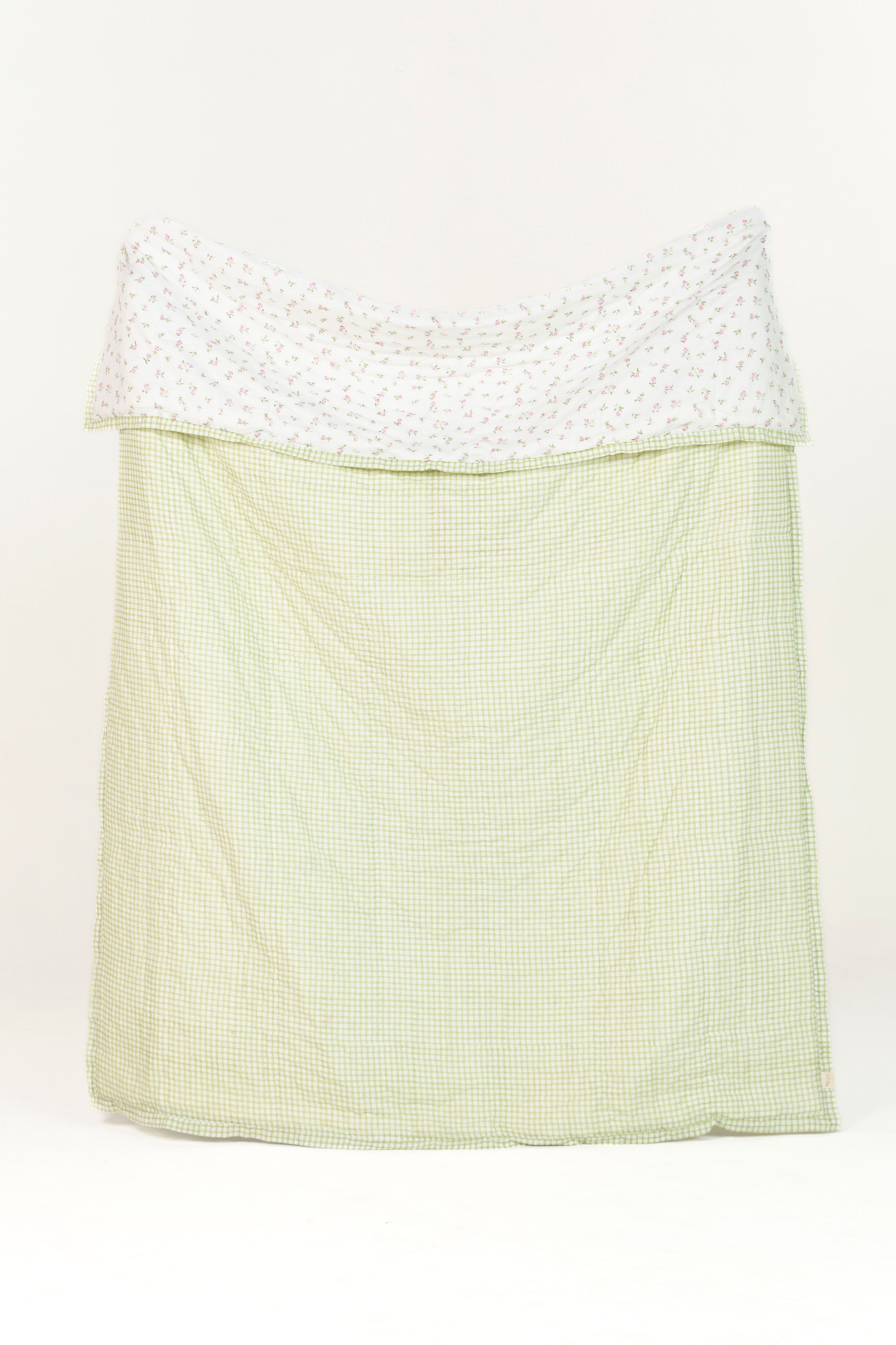 שמיכת קווילט Petite Fleur | בעבודת יד | 100% כותנה