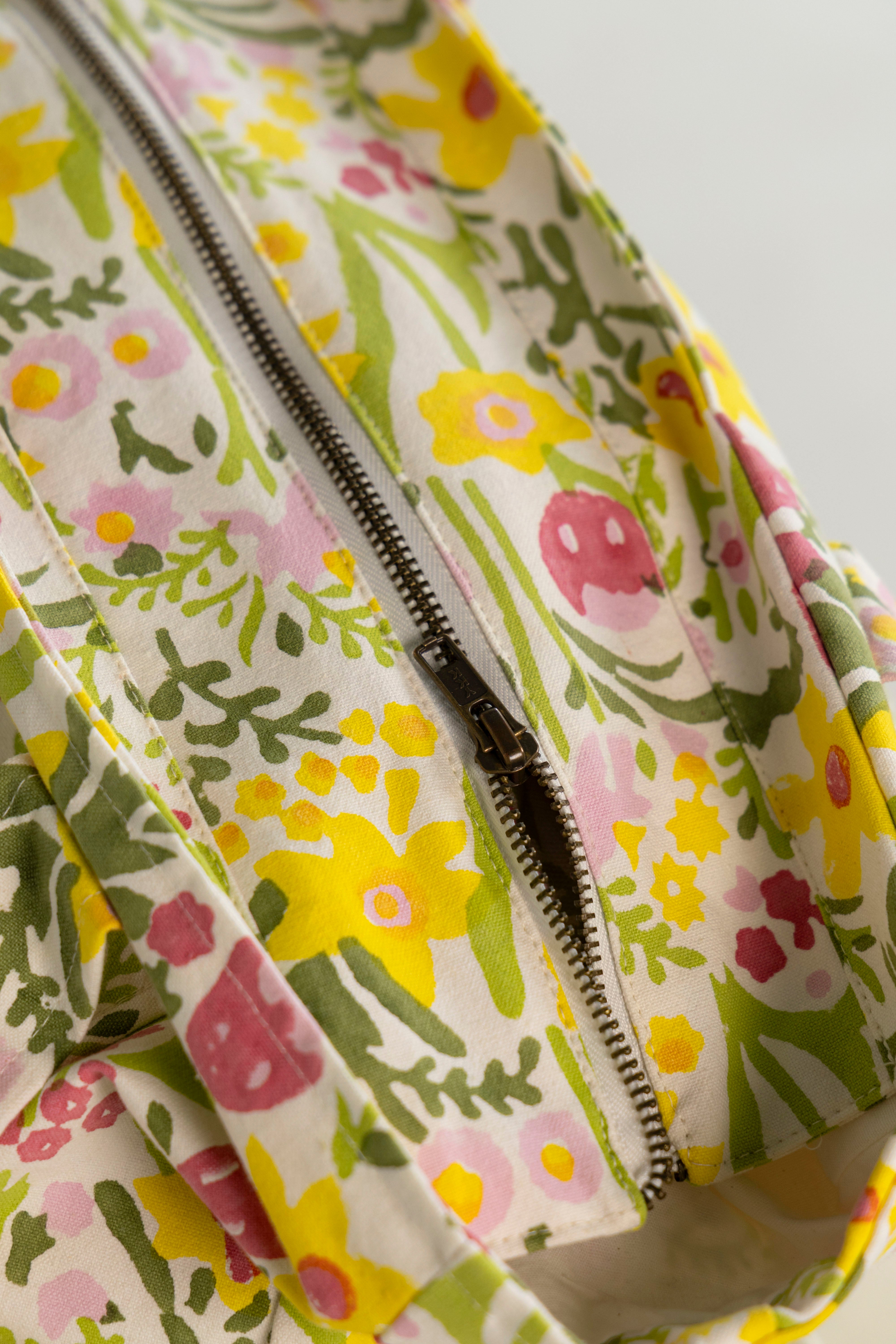 תיק Tote Spring Bloom| בעבודת יד