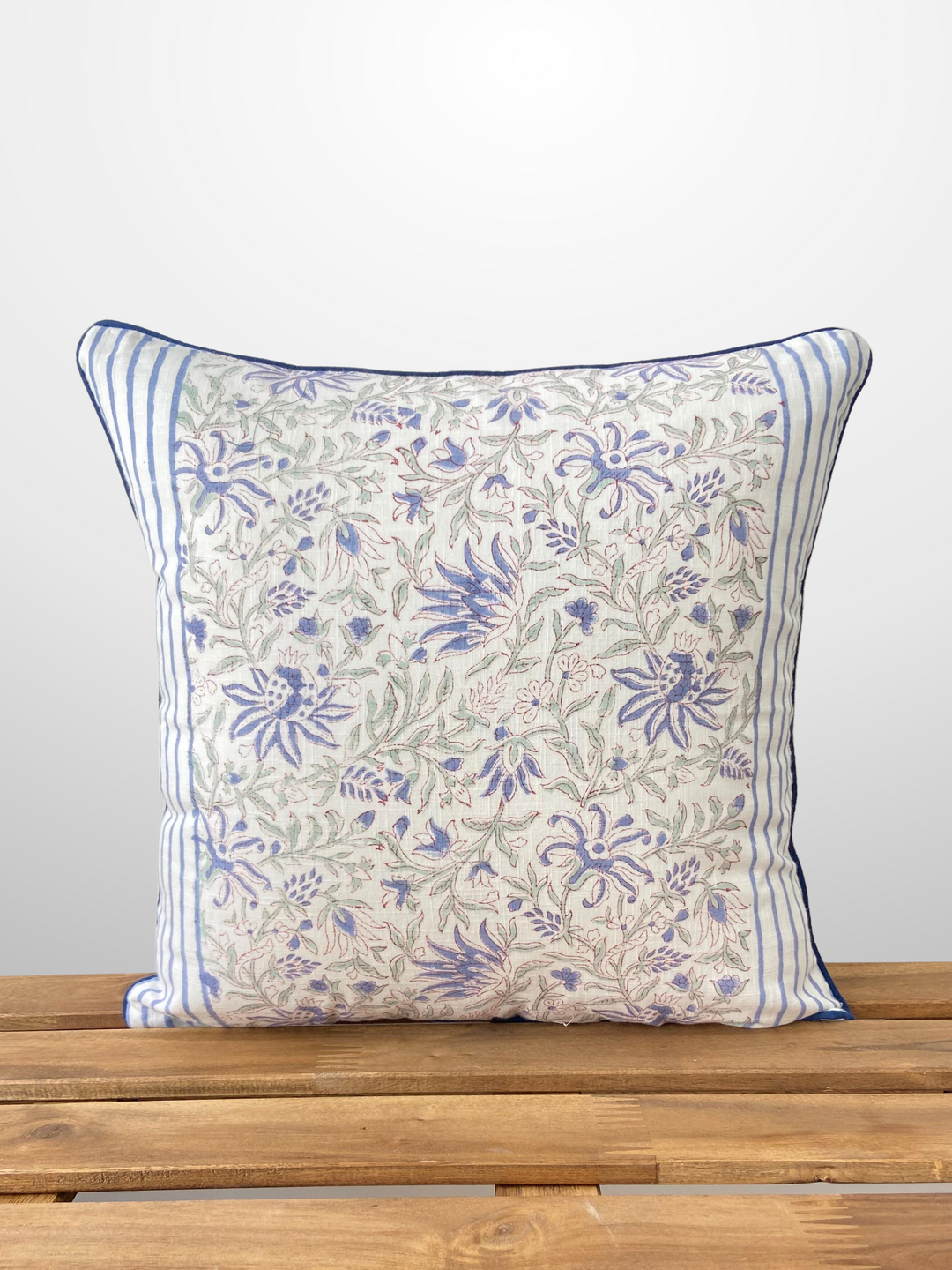 Blockprint Cushion Keshet