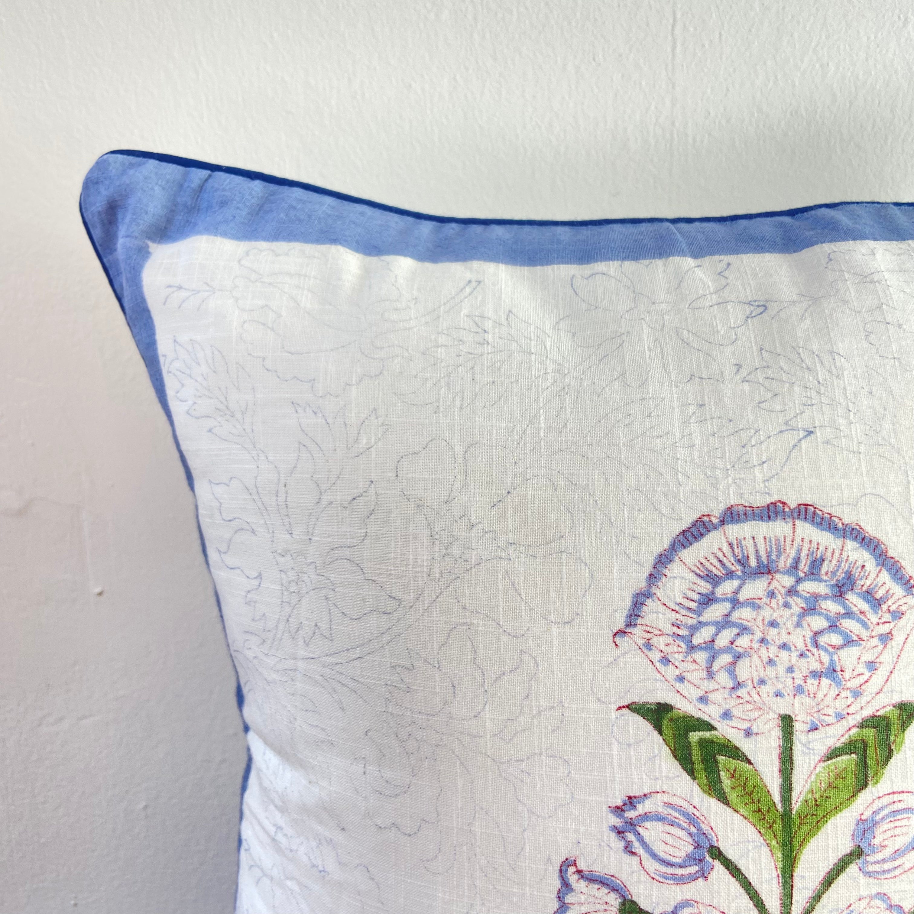 Blockprint Cushion Yael