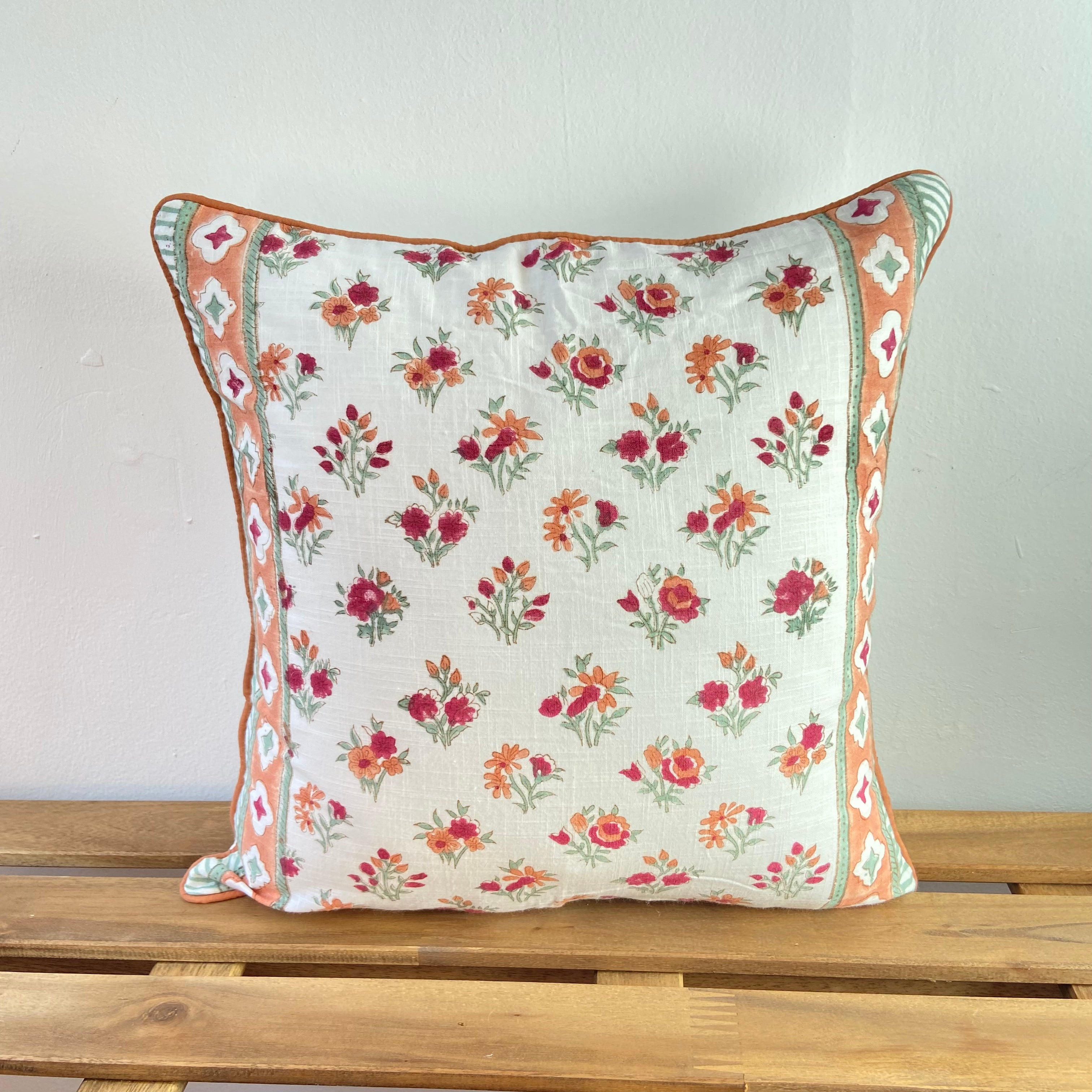 Blockprint Cushion Miriam