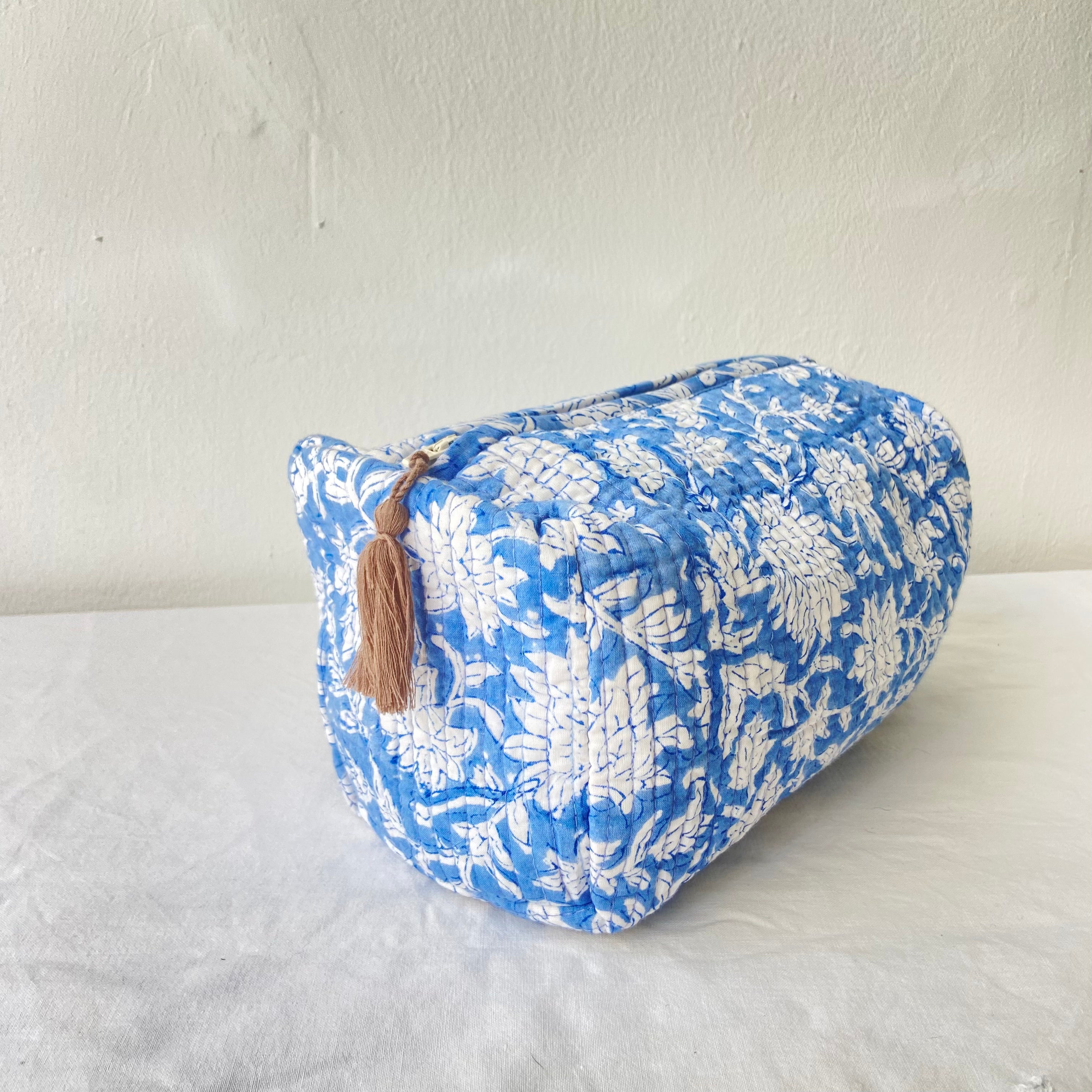 Blockprint Toiletry Bag Yuli