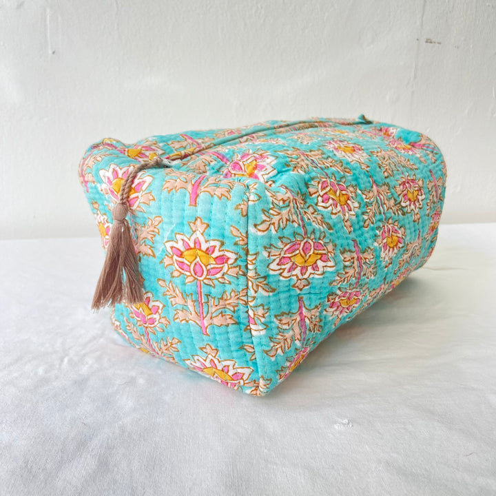 Blockprint Toiletry Bag Maya