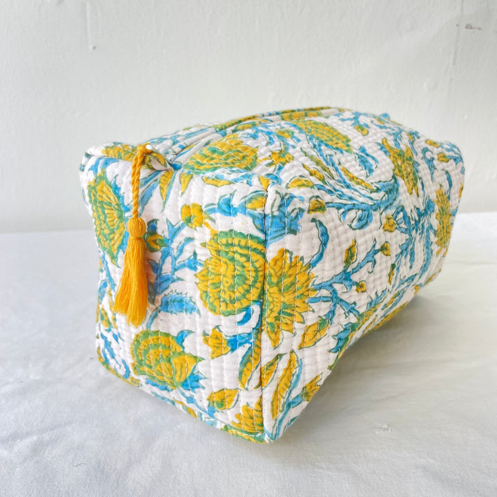 Blockprint Toiletry Bag Kate